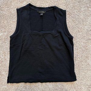 Banana Republic Square Neck Tank Top Slight Crop